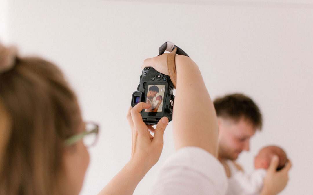 Vastasyntyneen kuvaus studiolla